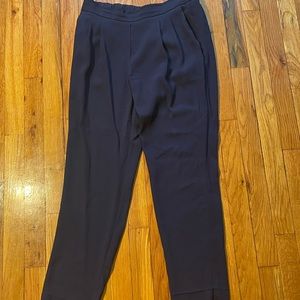 Babaton Cohen Cropped, Pleated Dress Pant Pique